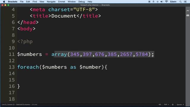 019 Foreach Loop in PHP PHP Full Course 2021 смотреть онлайн