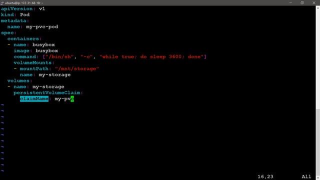 26 PV and PVC in kubernetes смотреть онлайн
