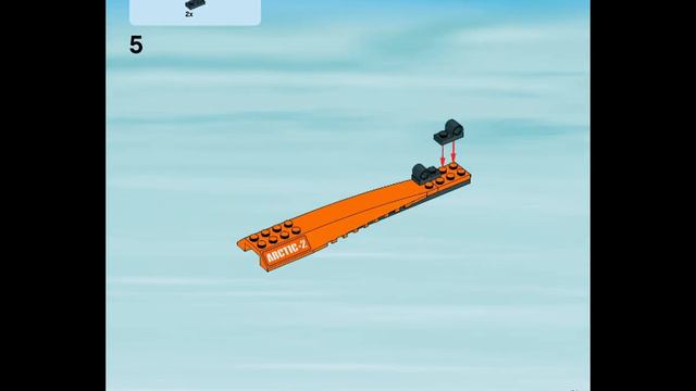 LEGO City 60034 Арктический вертолёт. Инструкция по сборке смотреть онлайн