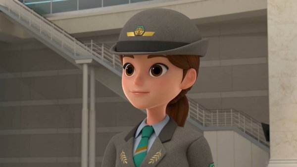 Паровозик Титипо, 3 сезон, 6 серия. Совместная миссия Титипо и Джини