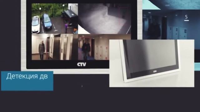 CTV M4104AHD Full HD видеодомофон смотреть онлайн
