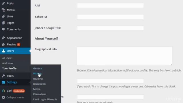 WordPress Admin Panel Dashboard Overview смотреть онлайн