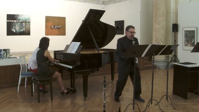 Lidia Ciubuc - Reviriment (I) for clarinet and piano смотреть онлайн