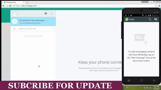 WhatsApp Web | How To Install & Scan WhatsApp Web QR Code On Pc | Laptop [2015]