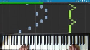 Девочка и дельфин - Музыка на пианино(сложно)