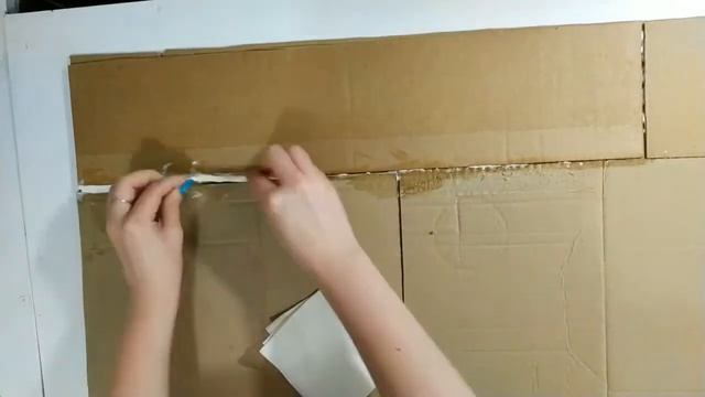 2 ФОТОФОНА ИЗ КАРТОНА И ШПАТЛЁВКИ ЗА 200 РУБЛЕЙ | DIY смотреть онлайн