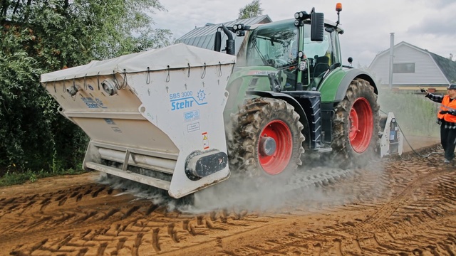 Soil stabilization technology -Polyroad  Стабилизация и укрепление грунта - ПолиРоуд