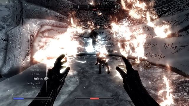 Boss Fight: Krosis gets rolled(Funny blooper) смотреть онлайн