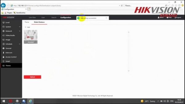 HIKVISION DS-K1T343MWX TERMINAL GA FON QUYISH
