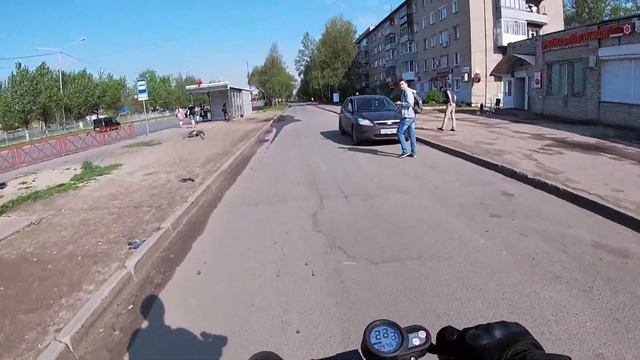 Электросамокат MAXSpeed Mini 4 (Speedway Mini 4). Какой дорога не должна быть. Покатушки