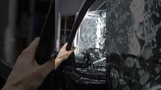 Оклейка передней полусферы атермальной плёнкой смотреть онлайн