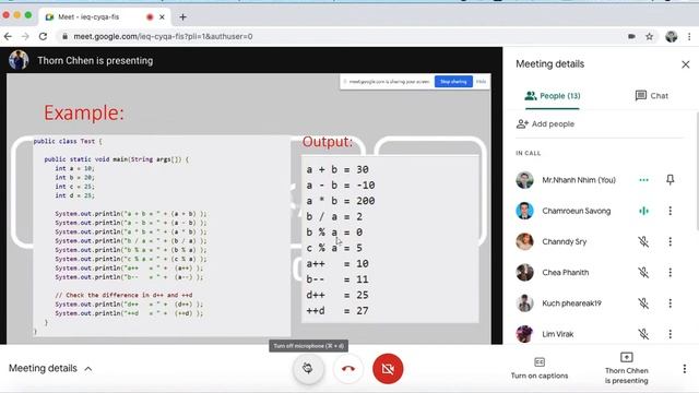 Java Programming (Group Presentation) #Operator, #If,#If-else смотреть онлайн