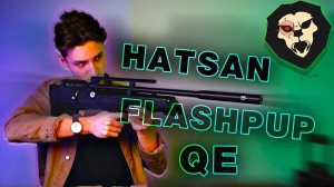 ОБЗОР Пневматическая винтовка Hatsan Flashpup QE (6.35 мм, пластик, PCP)