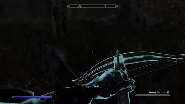 Friendly Wolf (Skyrim Random Encounter) смотреть онлайн