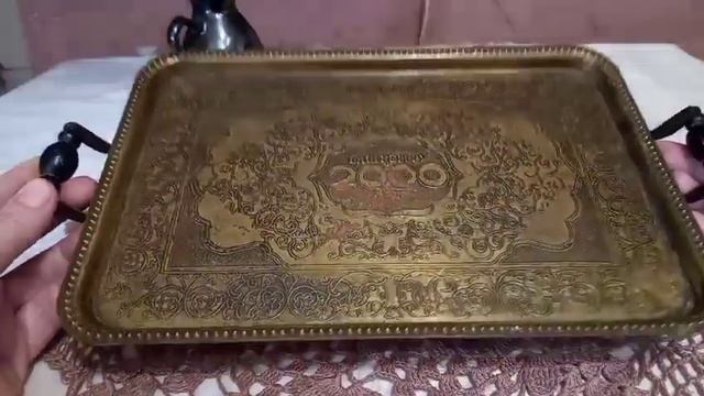 Винтажные предметы из латуни в моей коллекции. смотреть онлайн