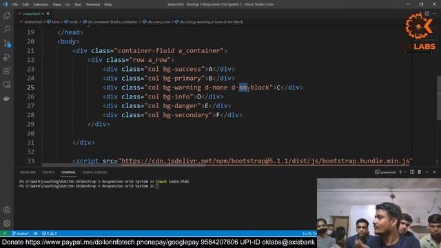 Bootstrap 5 Responsive Grid System Part 4 [ 38 ] смотреть онлайн