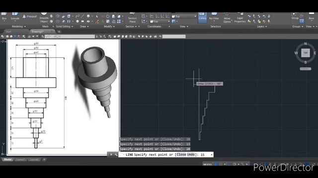 AUTOCAD MECHANICAL MODELING PART 2 - MAKING A 3D MODEL смотреть онлайн