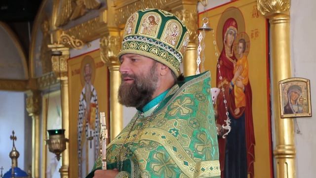 Свято-Покровский храм. Частица мощей Матроны Московской смотреть онлайн