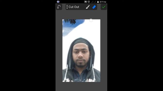 How to change your photos background (photoshop tutorial for android) смотреть онлайн