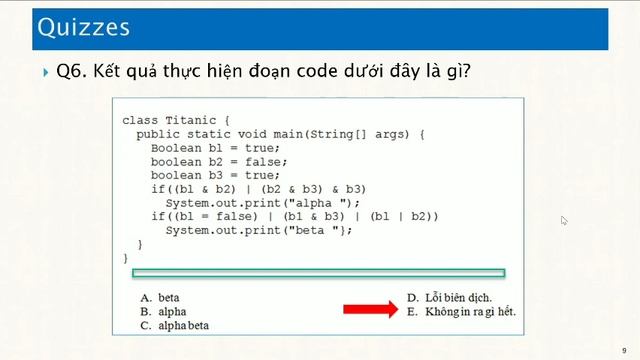 Q6. Biểu thức boolean (boolean expression смотреть онлайн