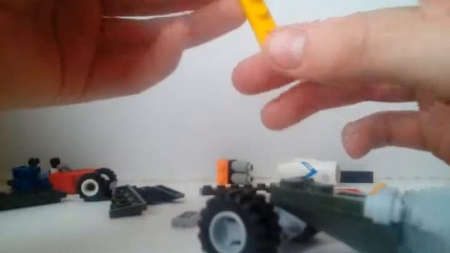 Как сделать военный самолёт из Лего. смотреть онлайн