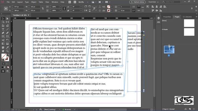 Adobe InDesign for Beginners | Insert Text Frame in InDesign cc | InDesign in Hindi & Urdu смотреть онлайн