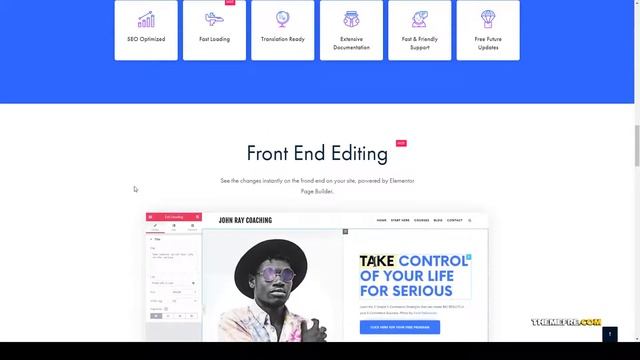 Monroe - Coaching and Online Courses WordPress Theme coaching template coaching смотреть онлайн