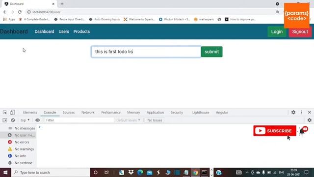 Angular10 project for beginners, Build your first Angular project, To do list Angular 12 Tutorial, смотреть онлайн