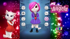 МОЯ ГОВОРЯЩАЯ АНДЖЕЛА # 15  Поп звезда Анжела  Мультик про котиков My talking Angela