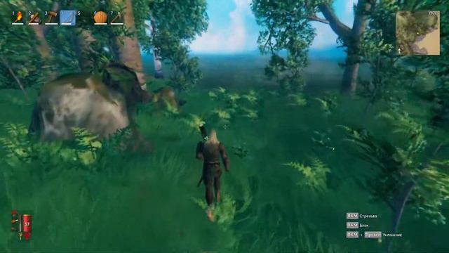 Valheim Прохождение  #2 Охотимся и улучшаем броню (Valheim Gameplay)