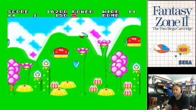 Let's Play - Fantasy Zone II (Sega Master System with FM Sound Unit) смотреть онлайн