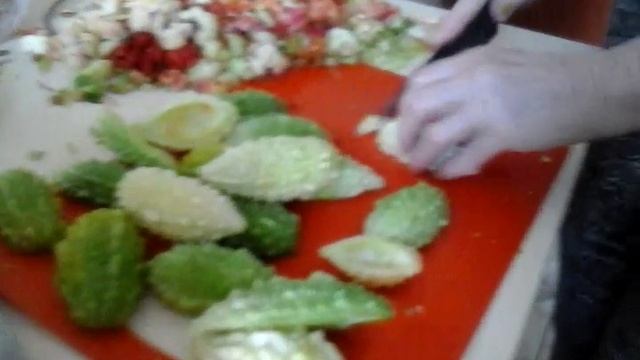 Пошаговый вариант варения из зелёной момордики 1 часть смотреть онлайн