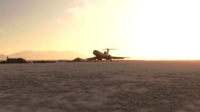 MSFS2020│Певек(UHMP). Аэропорт крайнего севера России.