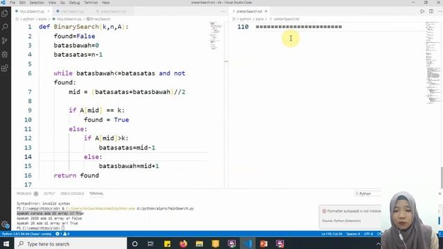 Binary Search Python 3 Bahasa Indonesia смотреть онлайн