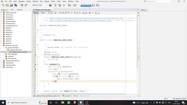 Replace each character of the word with the next character in the ASCII table in JAVA. смотреть онлайн