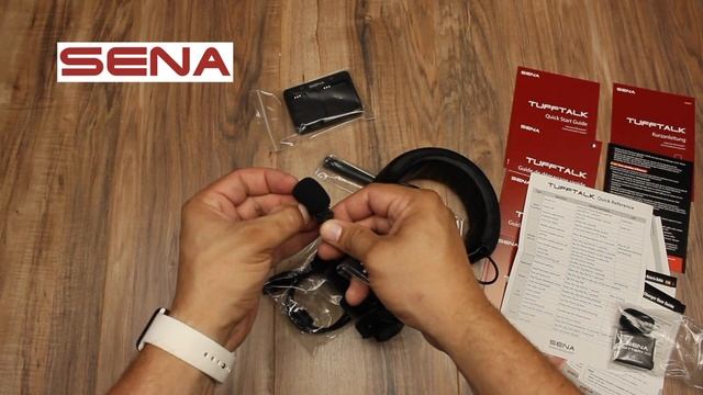 SENA TUFFTALK Bluetooth Headset UNBOX & DEMO смотреть онлайн