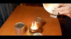 Печка из свечи за 1 мин. Свечной обогреватель из кастрюли своими руками.