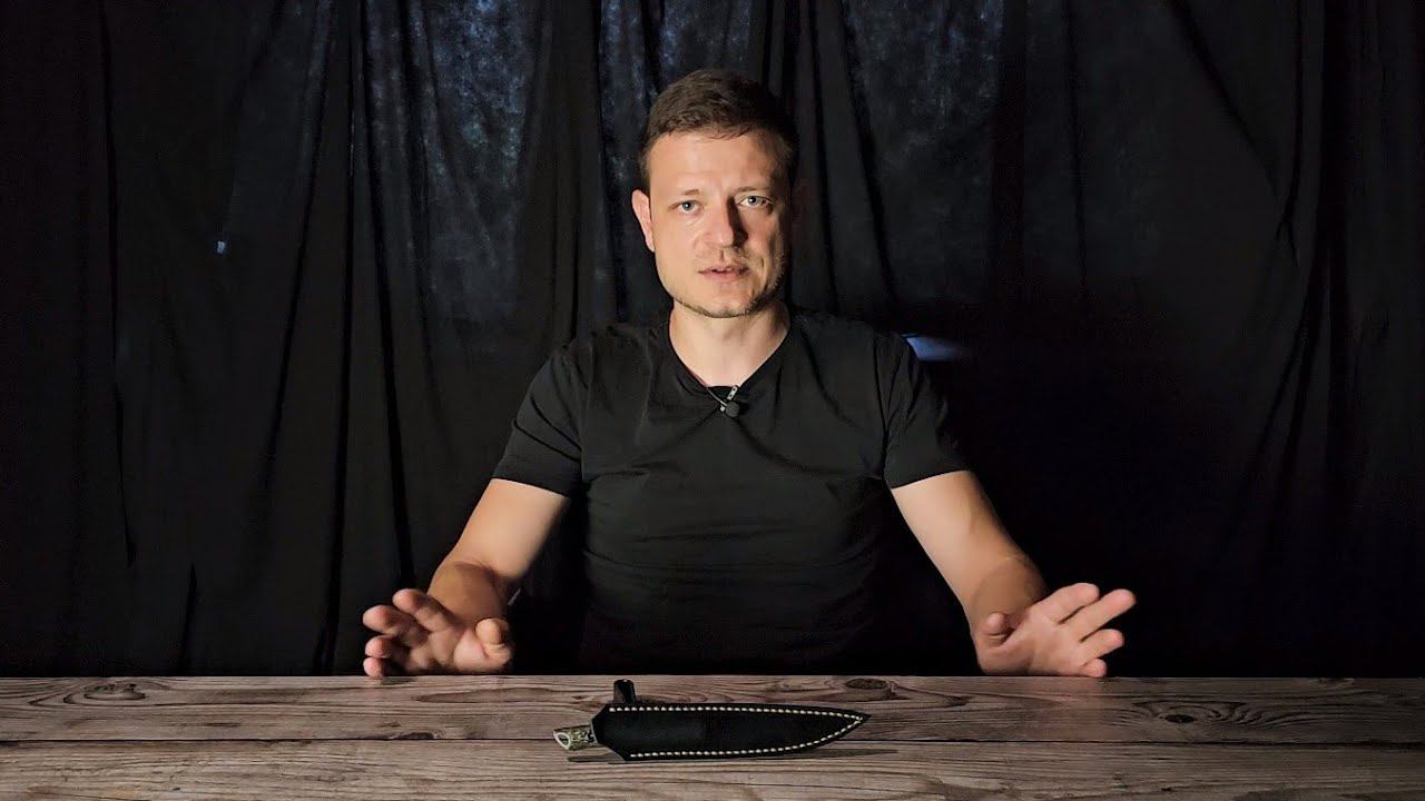 Заточка ножа "Taypan" от @strugunovknives сталь Cromax. LXP S-22. смотреть онлайн