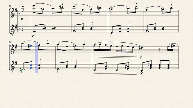 Rondo in G Major (Op. 168 No. 2 Mvt. 3) for Flute & Guitar смотреть онлайн