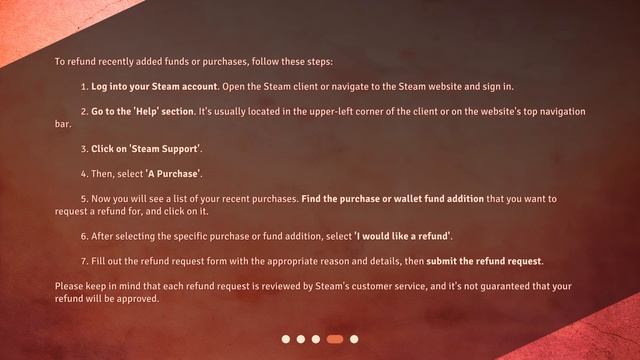 How can I request a refund for my Steam Wallet balance? смотреть онлайн