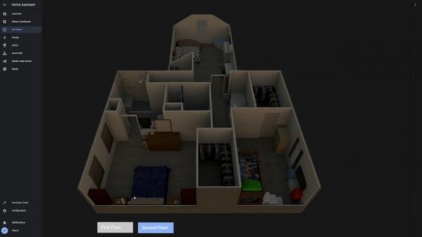 Home Assistant / HA Floorplan / Sweethome 3D / Inkscape