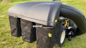 Садовый трактор Cub Cadet XT3 QS137 с травосборником