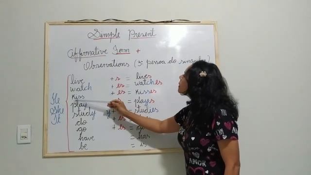 English Class - Simple present - part 01 смотреть онлайн
