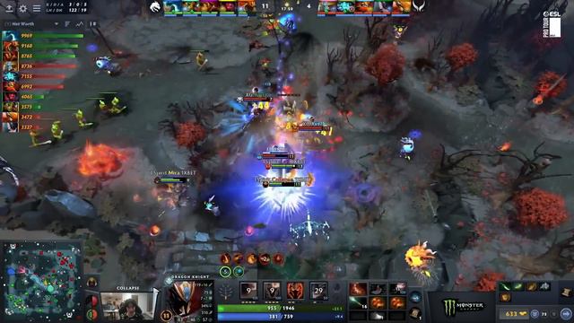 TEAM SPIRIT vs XTREME GAMING - GROUP STAGE 2 - DREAMLEAGUE SEASON 22 DOTA 2 смотреть онлайн