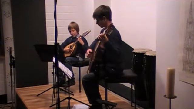 Mandoline und Gitarre