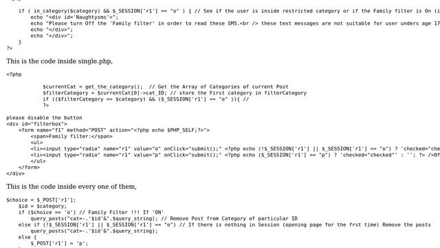Wordpress: wordpress radio button on single post page смотреть онлайн