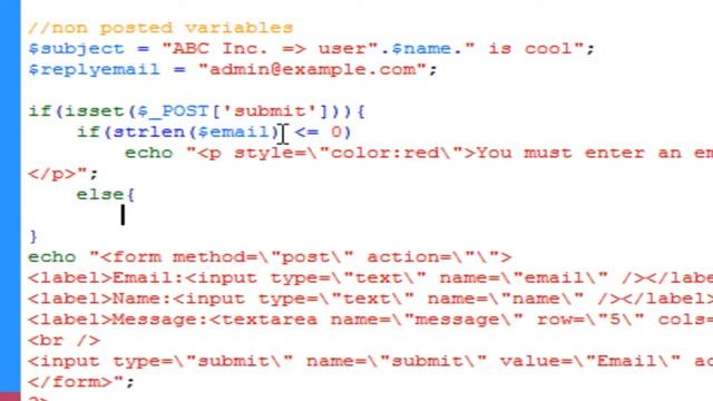 How to Make a PHP Email Form смотреть онлайн