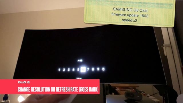 Samsung G8 OLED - Firmware Update 1602 BROKEN ... AGAIN ... but worse смотреть онлайн