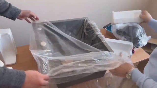 Распаковка мойки из нержавеющей стали ULGRAN STEEL смотреть онлайн