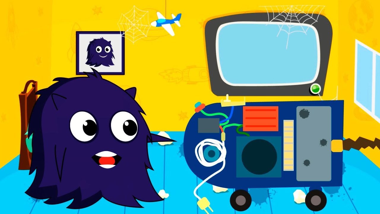 Мультик для Детей? Эмейзик и Пылесос. Новый Мультфильм Детям. Видео для Детей 2021